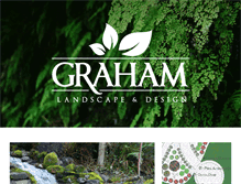 Tablet Screenshot of graham-landscape.com